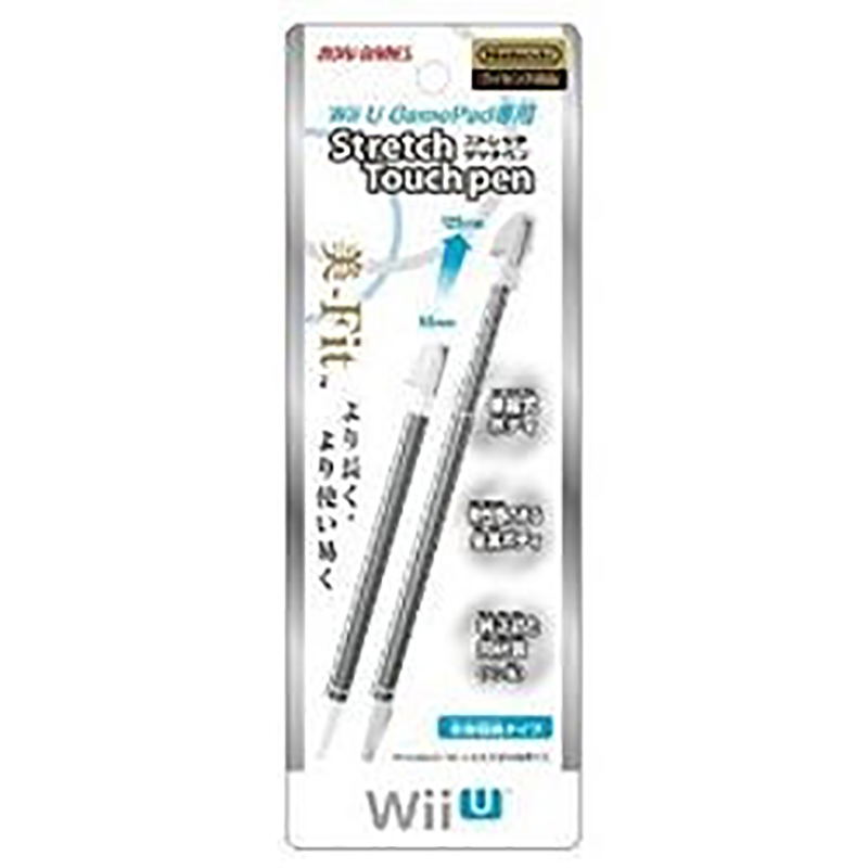 Stretch Touch Pen for Wii U Gamepad (White) image 1
