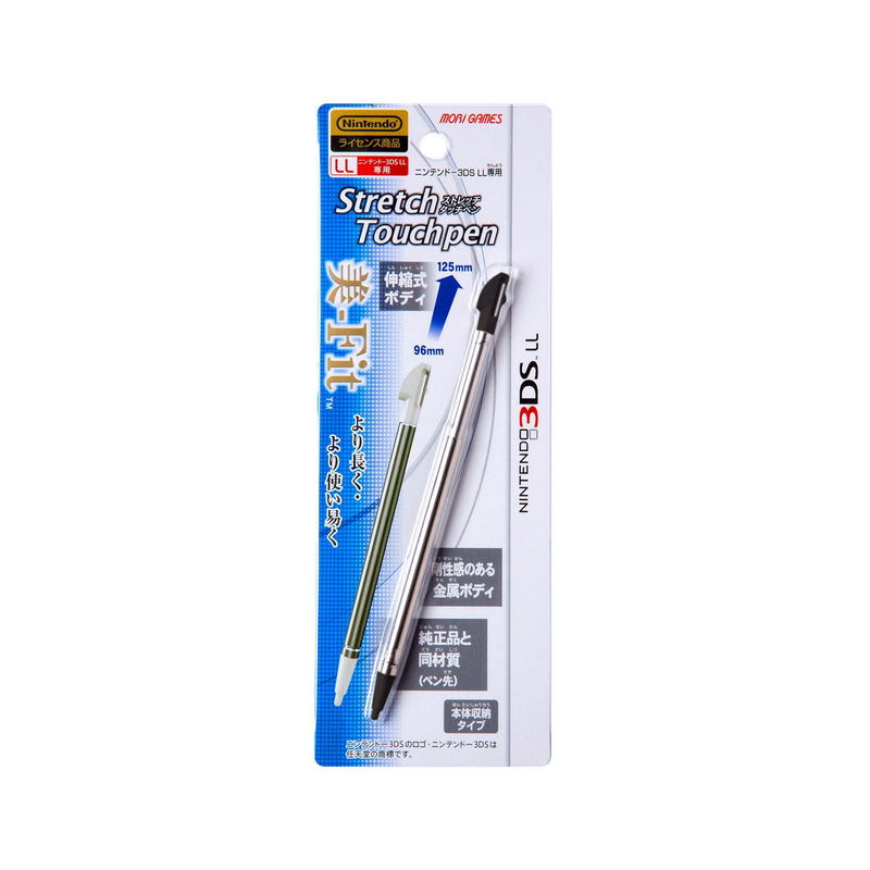 Stretch Touch Pen for 3DS LL (Black) image 1