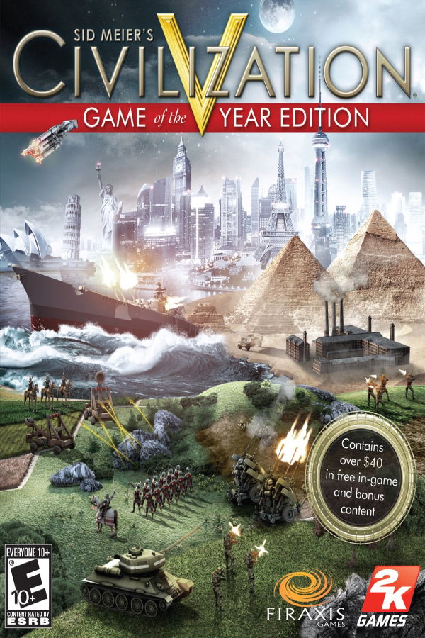 Sid Meier's Civilization V (Game of the Year Edition) <span class="ext" style="background-color: #2a475e; color: #FFFFFF;">STEAM</span> <span class="ext ext_digital">digital</span> image 1