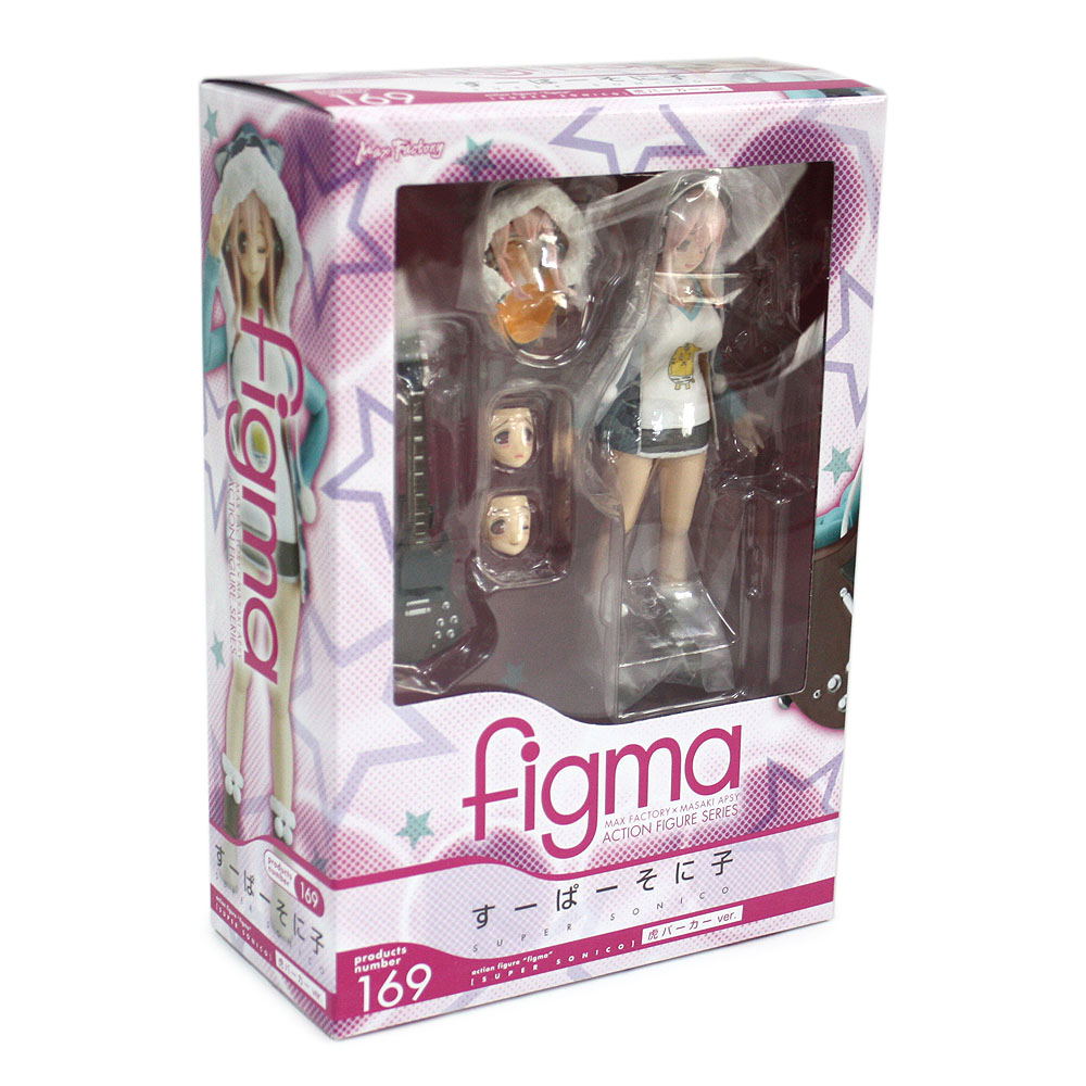 figma Super Sonico: Super Sonico Tiger Hoodie ver.