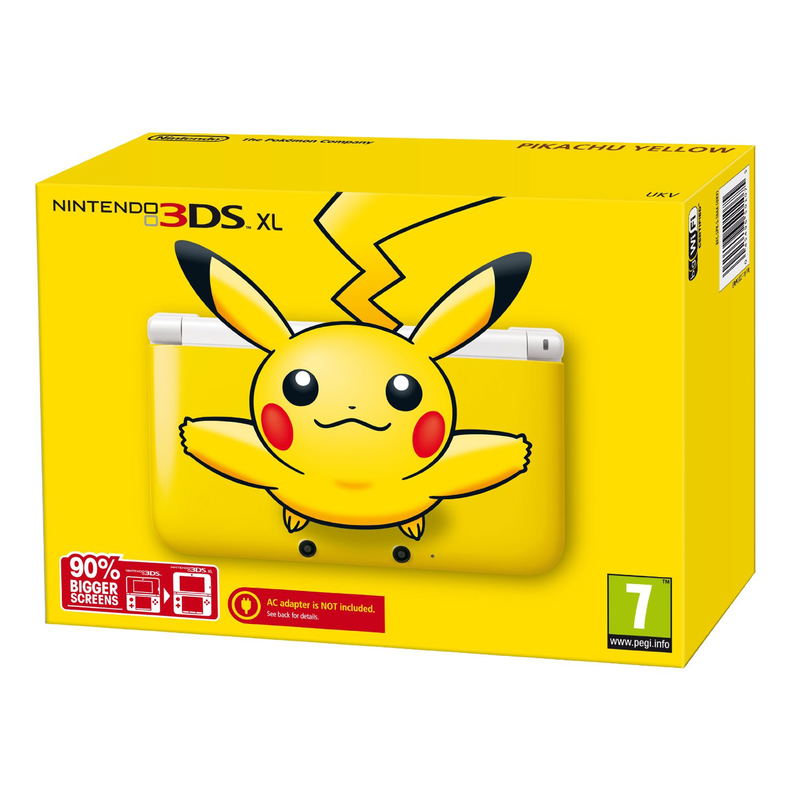 Nintendo 3DS XL (Pikachu Yellow Edition) image 1