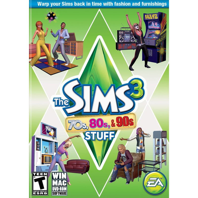 The Sims 3: 70s, 80s, & 90s Stuff Pack (DVD-ROM) image 1
