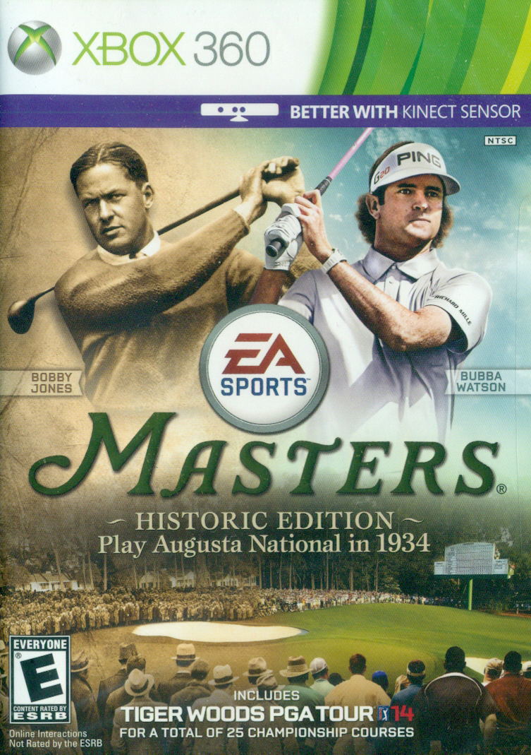 Tiger Woods PGA Tour 14 (Masters Historic Edition) for Xbox360, Kinect