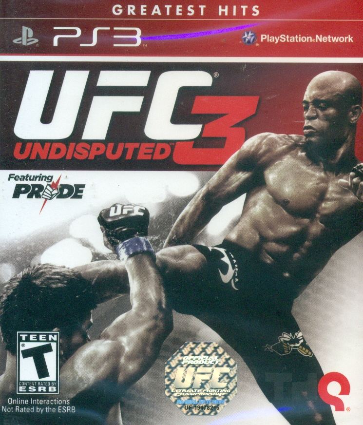 (Greatest Hits) PlayStation UFC for 3 Undisputed 3