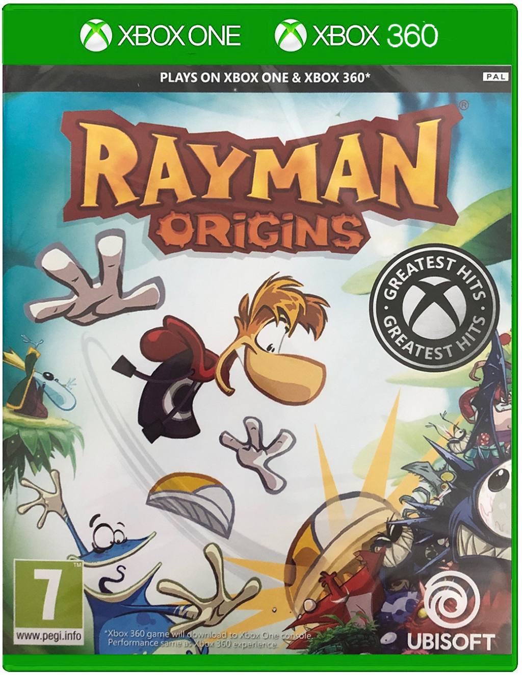 Rayman Origins (Greatest Hits) for Xbox360, One