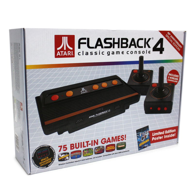 At Games Atari Flashback 4 Classic Game Console image 1