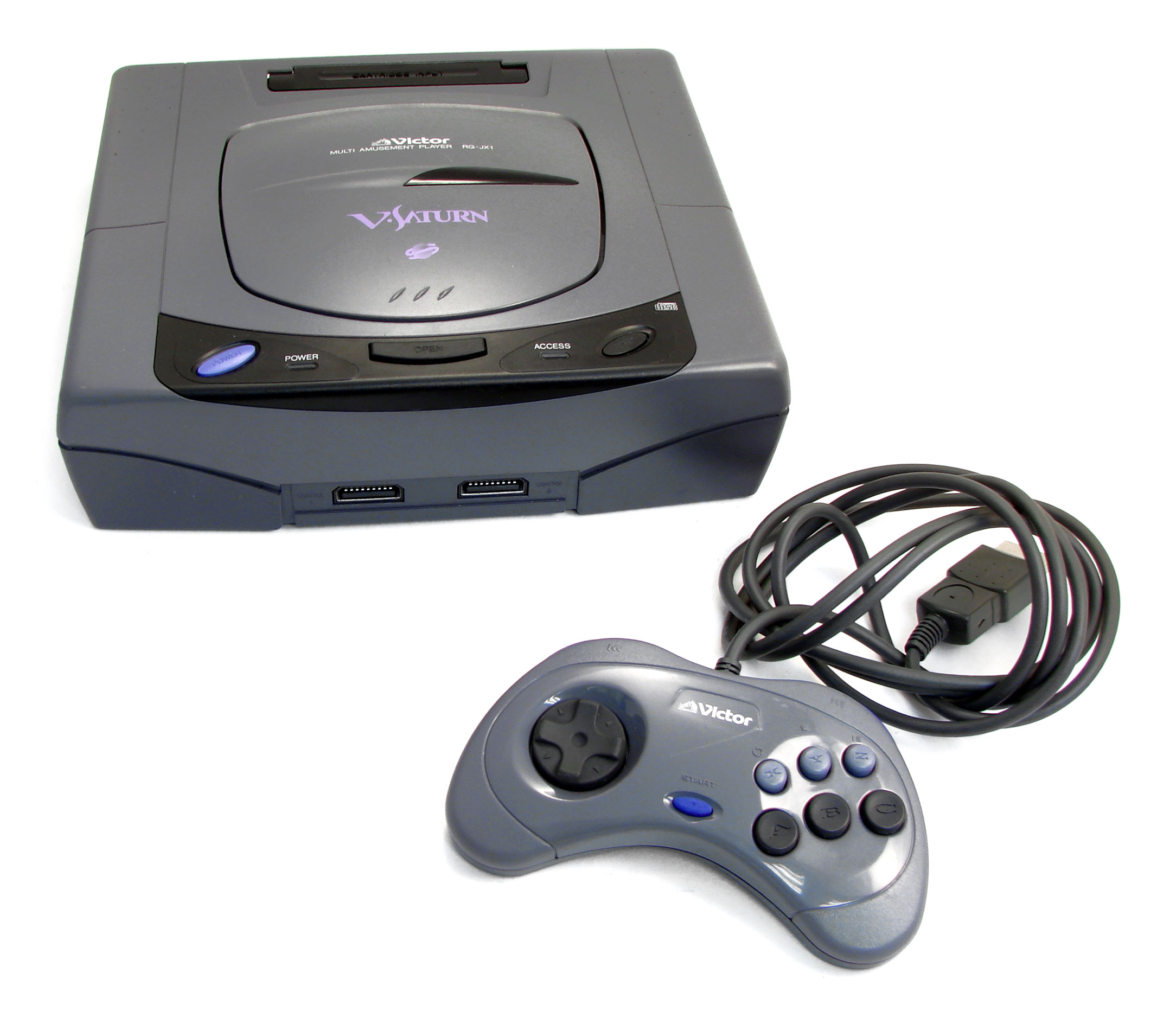Sega Saturn Console - Victor V-Saturn RG-JX1 [Square Box]