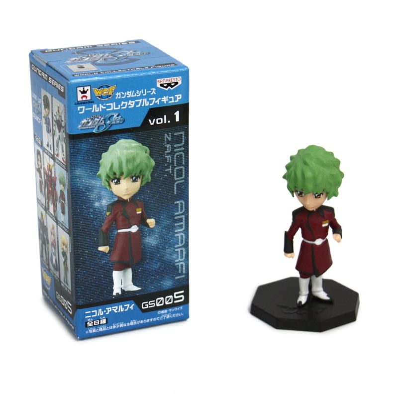 Gundam SEED World Collectable Pre-Painted PVC Figure Vol.1: Nicol Amalfi image 1