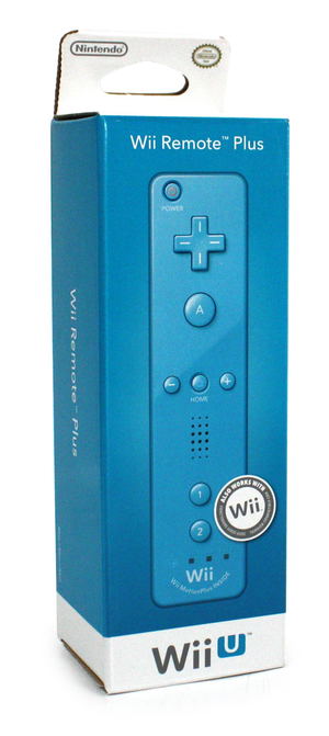 Wii U Remote Plus Control (Blue)_