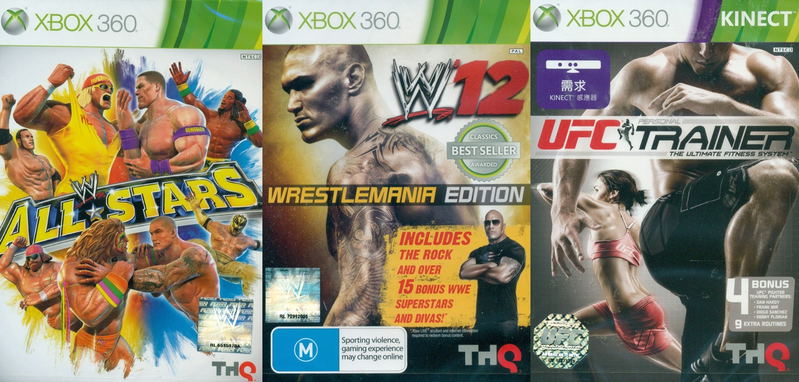 WWE All-Stars / WWE '12 / UFC Personal Trainer: The Ultimate Fitness System Bundle 3 image 1