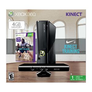 Xbox 360 (4GB) Bundle incl. Nike+ Kinect Training