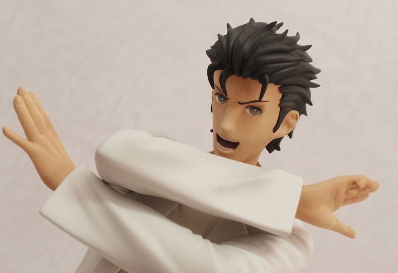 Steins Gate 1/8 Scale Pre-Painted PVC Figure: Okabe Rintaro (Re-run) image 2