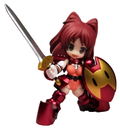 ToHeart2 Dungeon Travelers Non Scale Pre-Painted PVC Figure: Deforevo Fighter Kousaka Tamaki thumbnail 1