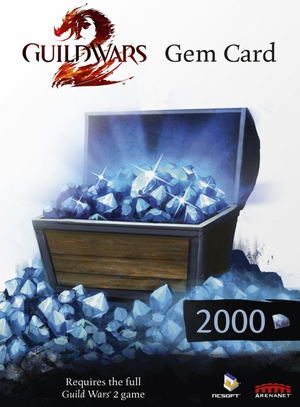 Guild Wars 2 Gem Card (2000 Gems)_