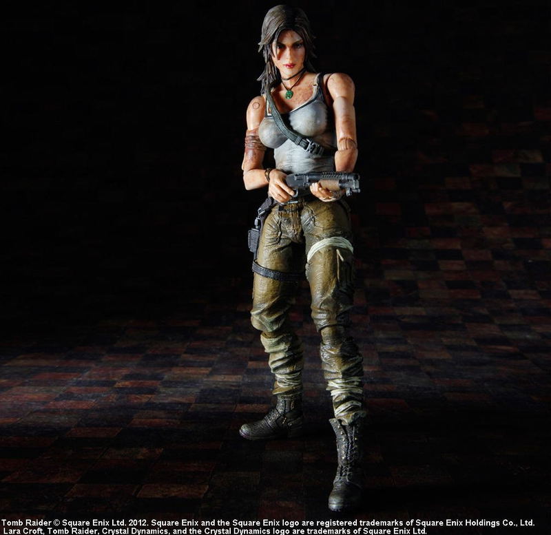 Tomb Raider Play Arts Kai Non Scale Pre-Painted PVC Figure: Lara Croft image 3