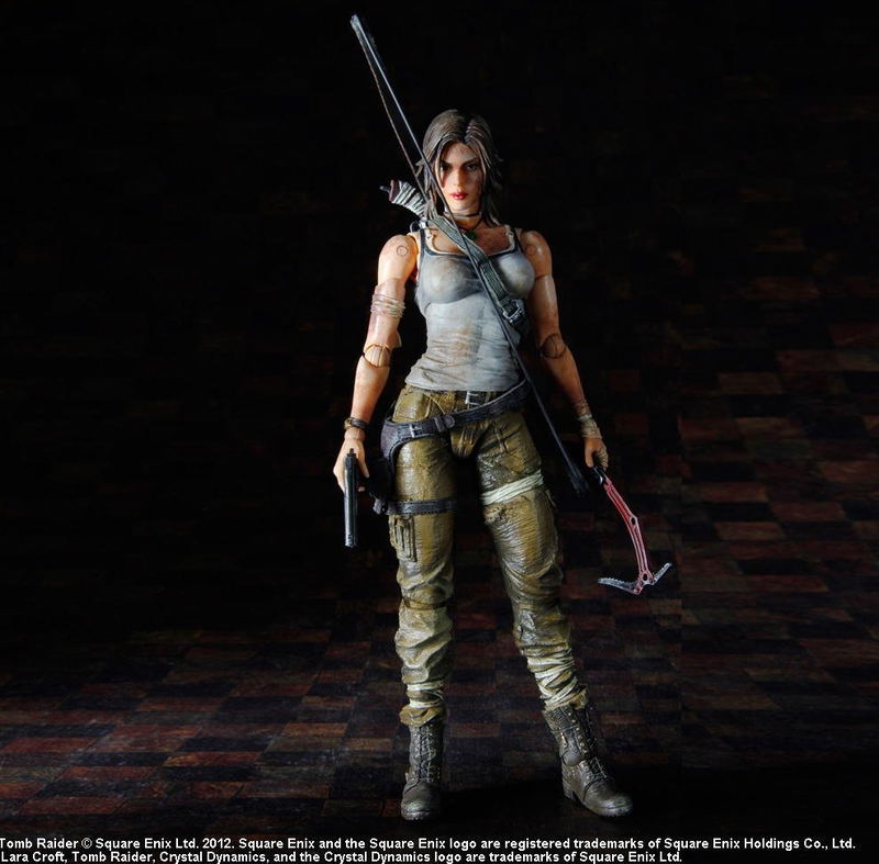 Tomb Raider Play Arts Kai Non Scale Pre-Painted PVC Figure: Lara Croft image 5