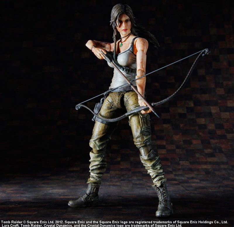Tomb Raider Play Arts Kai Non Scale Pre-Painted PVC Figure: Lara Croft image 6