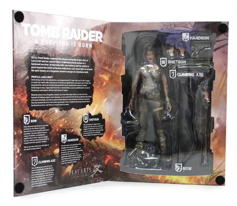 Tomb Raider Play Arts Kai Non Scale Pre-Painted PVC Figure: Lara Croft image 9