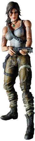 Tomb Raider Play Arts Kai Non Scale Pre-Painted PVC Figure: Lara Croft thumbnail 1