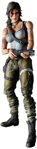 Tomb Raider Play Arts Kai Non Scale Pre-Painted PVC Figure: Lara Croft image 1