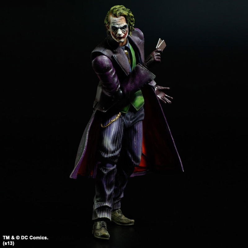 Play Arts Kai Batman The Dark Knight Trilogy Non Scale Pre-Painted Figure: Joker image 6