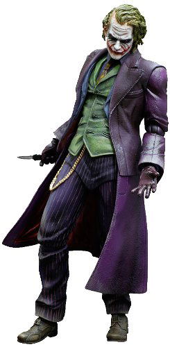 Play Arts Kai Batman The Dark Knight Trilogy Non Scale Pre-Painted Figure: Joker image 1