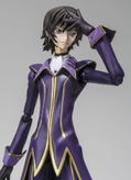 S.H.Figuarts Code Geass Lelouch of the Rebellion R2 Non Scale Pre-Painted PVC Figure: Lelouch Lamperouge Zero R2 Costume Ver. thumbnail 8