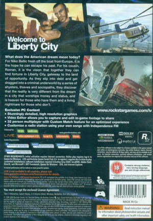 Grand Theft Auto IV (DVD-ROM)