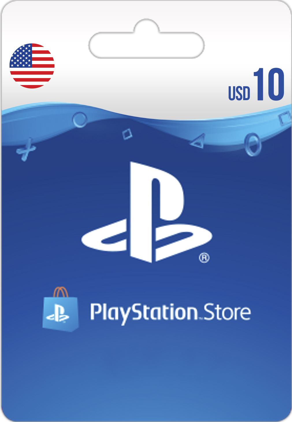 Card 10 USD | Playstation US digital for PSP, PS3, PS Vita, PS4, PS5