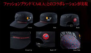 Bandai Akira 30th Anniversary Limited Cap - Black Color [AKIRA×CA4LA Edition]