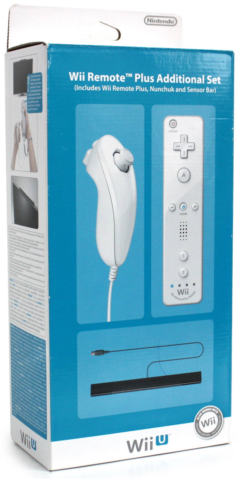 Wii U Remote Control Plus Additional Set (White) for Nintendo Wii, Wii U