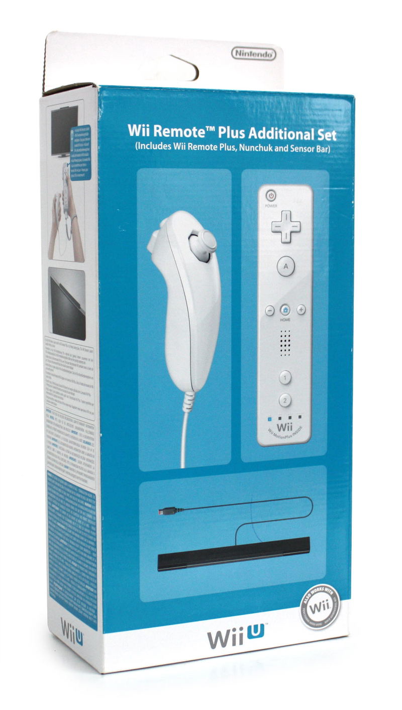 Wii U Remote Control Plus Additional Set (White) image 1