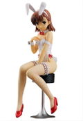To Aru Kagaku no Railgun 1/4 Scale Pre-Painted PVC Figure: Misaka Mikoto Bunny Ver. thumbnail 1