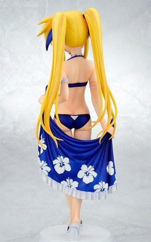 Magical Girl Lyrical Nanoha The Movie 1st 1/4 Scale Pre-Painted  PVC Figure: Fate Testarossa Swimsuit ver.