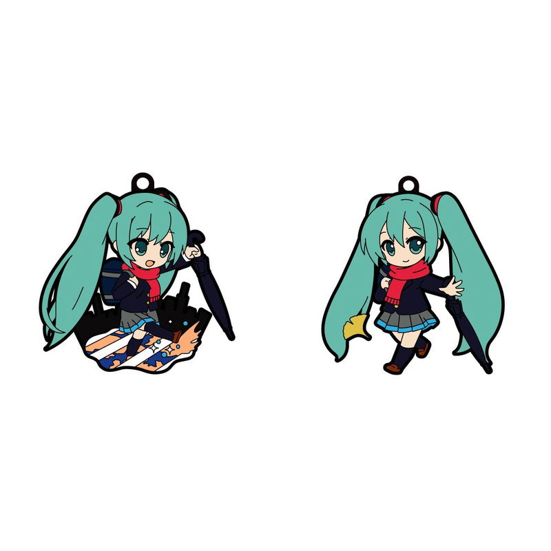 Hobby Stock Character Vocal Series Pikuriru! Hatsune Miku Rubber Strap #05 Traveling Dome image 1