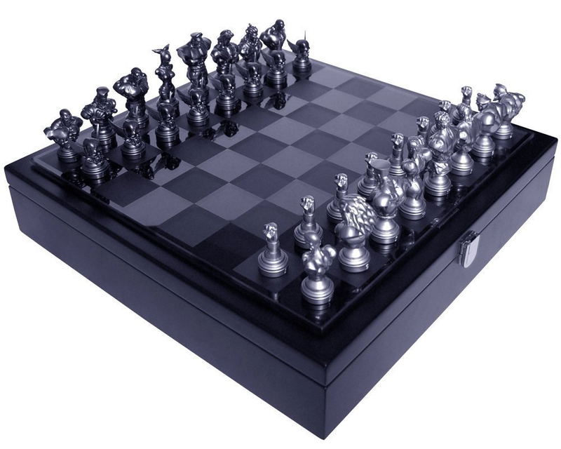 Street Fighter 25th Anniversary Chess Set image 1