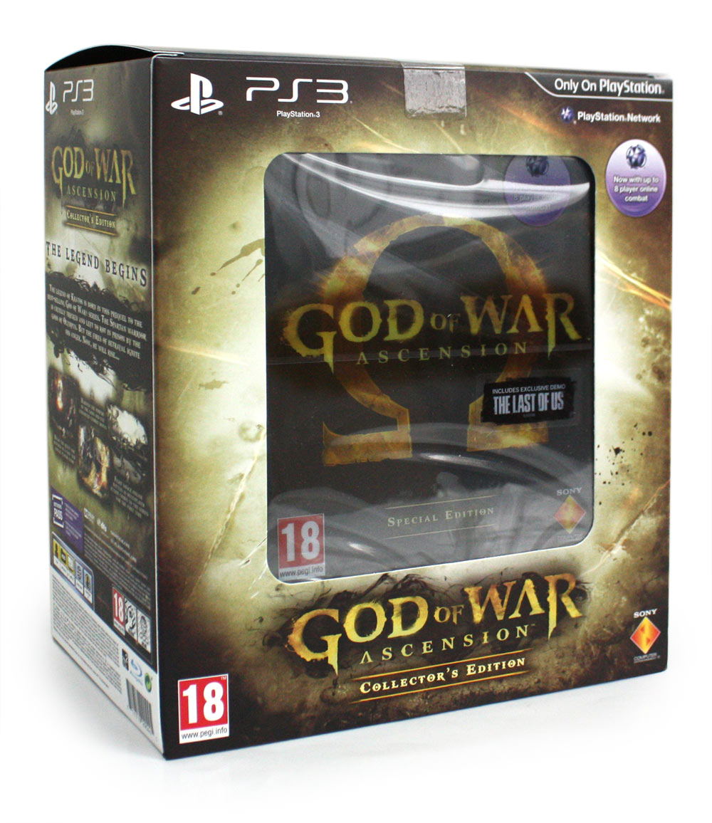 God of War: on sale Ascension Limited Collector's Edition (w/ Dual Shock 3) [SPANISH]