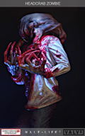 Gaming Heads Statue Half-Life: Headcrab Zombie thumbnail 3