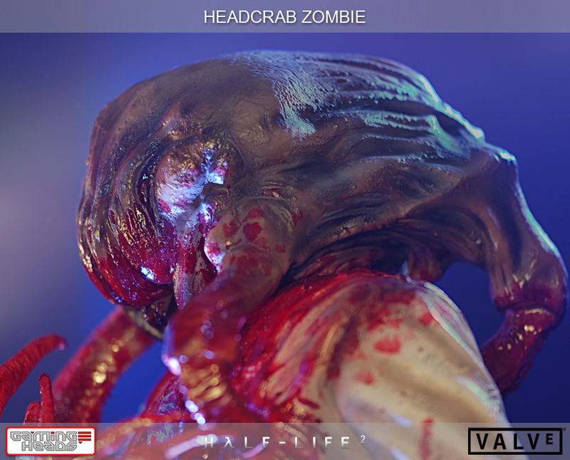 Gaming Heads Statue Half-Life: Headcrab Zombie image 6