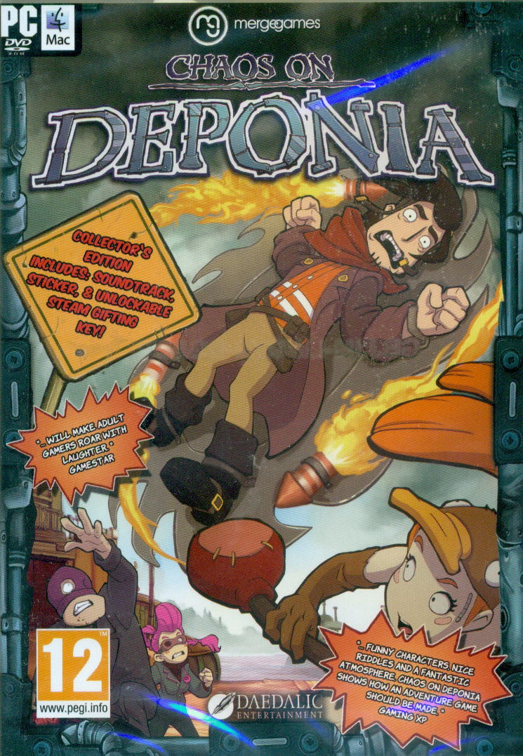 Chaos on Deponia (DVD-ROM) image 1
