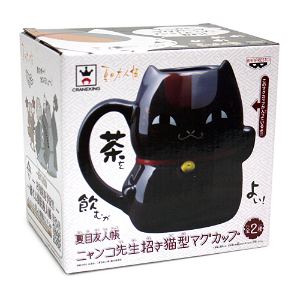 Natsume Yujincho CeramicCup: Black Nyanko Ver.