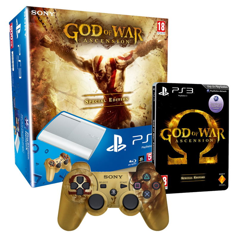 PlayStation3 God of War: Ascension Special Edition Bundle (Classic White) image 1