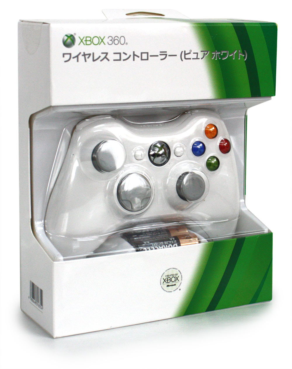 MANETTE XBOX 360 SANS FIL OFFICIELLE ORIGINALE BLANCHE MICROSOFT MANETTE XBOX 360 SANS FIL OFFICIELLE ORIGINALE BLANCHE MICROSOFT