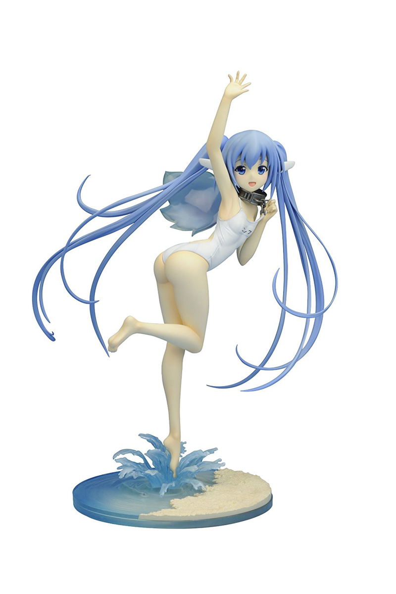 Sora No Otoshimono Forte 1/6 Scale Extra Pre-Painted PVC Figure: Nymph Swim Wear Ver. image 1