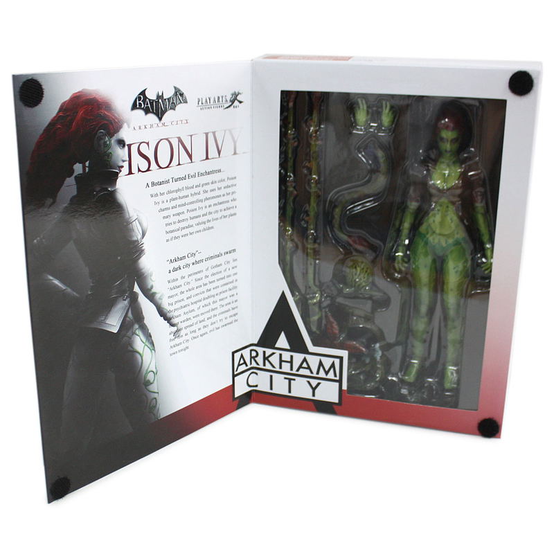 Batman Arkham City Play Arts Kai Non Scale Pre-Painted PVC Figure: Poison Ivy image 4