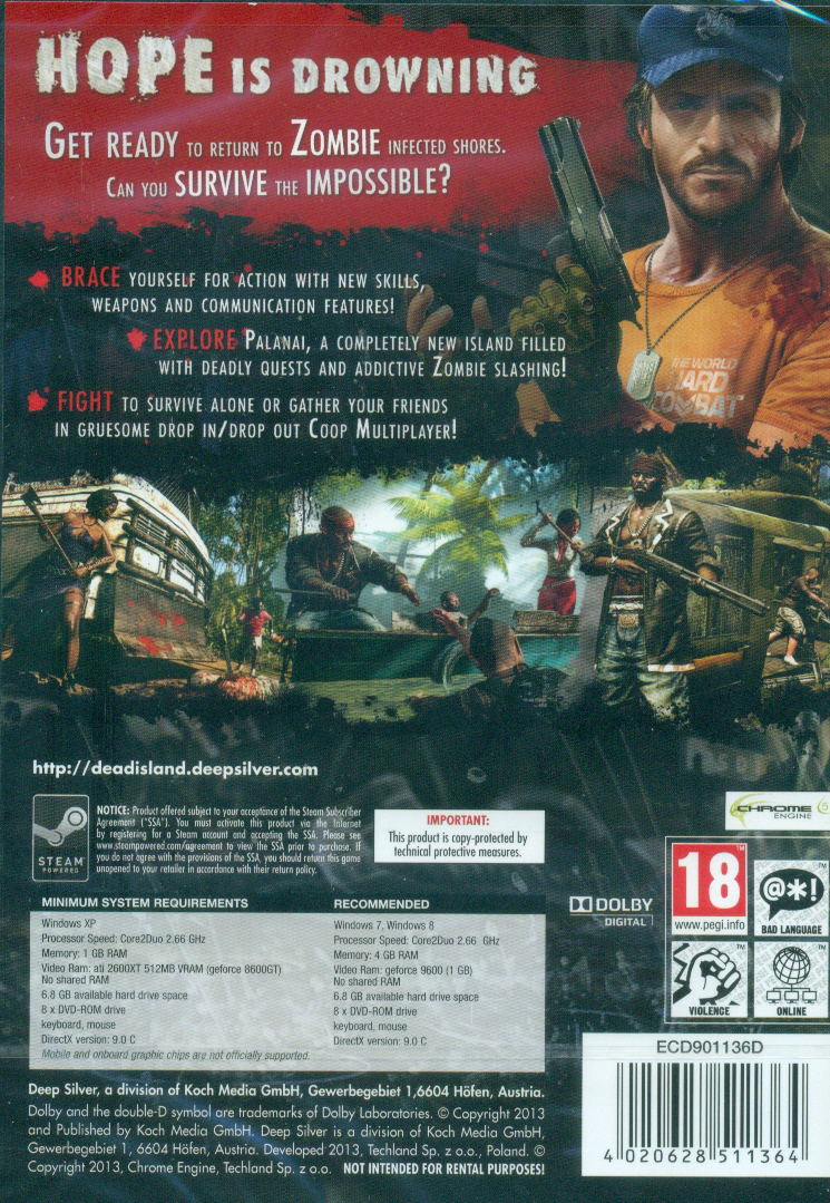 Dead Island: Riptide (DVD-ROM) image 2
