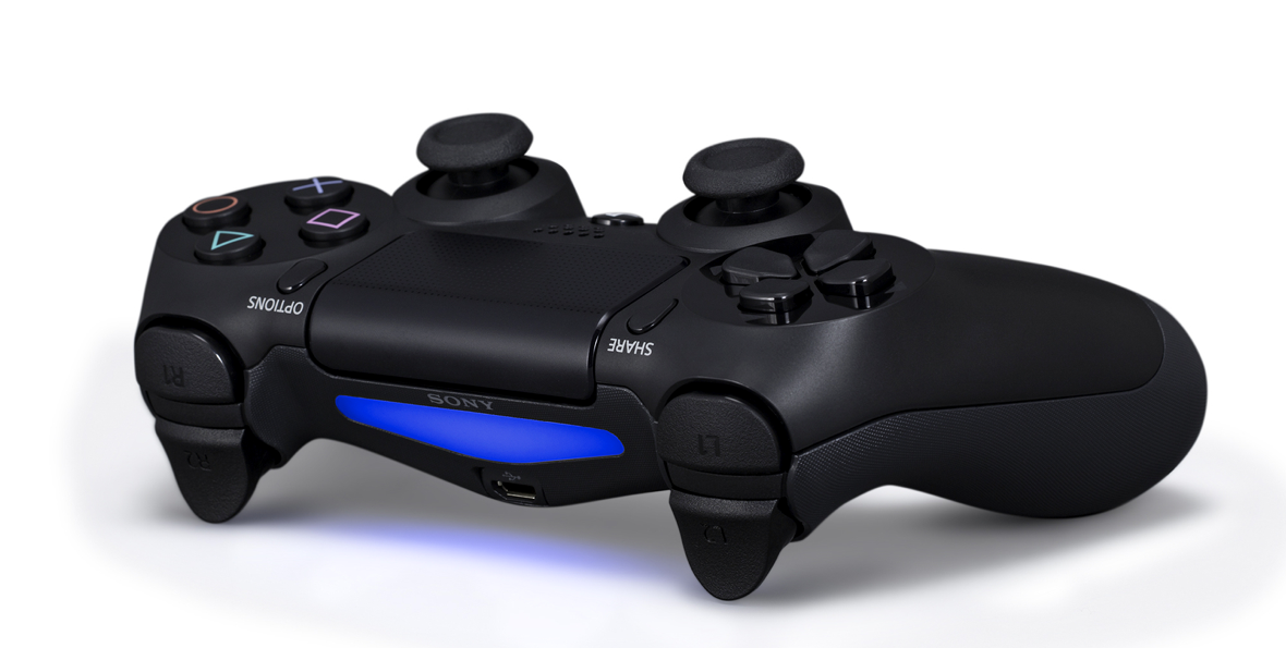 DualShock 4 Controller (Black) for PlayStation 4