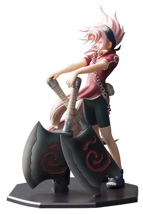 Naruto - Door Painting Collection: Haruno Sakura Reviving Sharingan