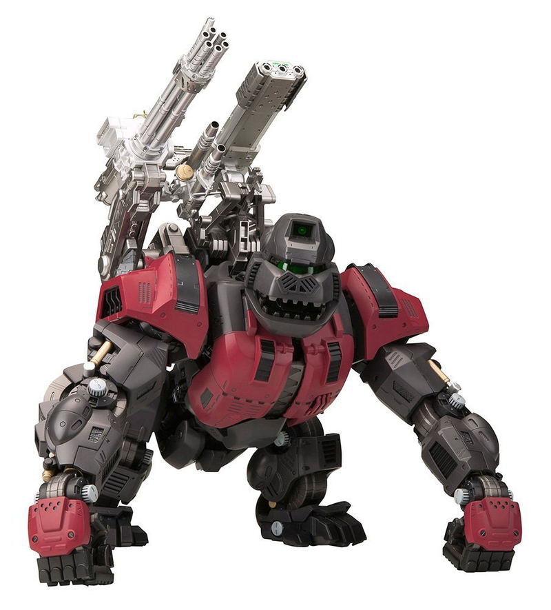 Zoids HMM 1/72 Scale Pre-Painted Plastic Model Kit: EZ-015 Iron Kong Schwartz Ver. image 1