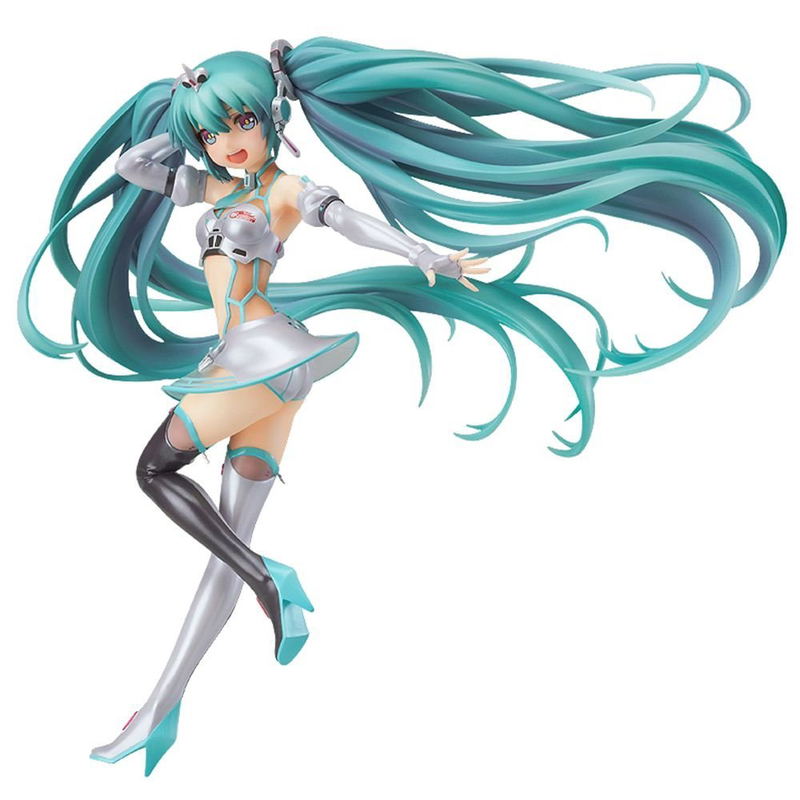 Racing Miku 1/8 Scale Pre-Painted PVC Figure: Racing Miku 2012 Ver. image 1
